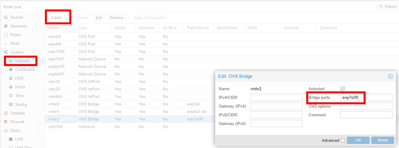 GUI Create Bridge